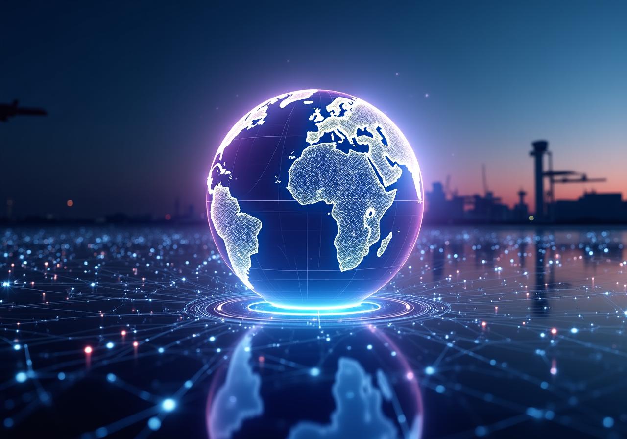 Secure digital logistics visualization